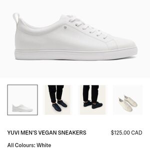 MATT & NAT WHITE VEGAN SHOES